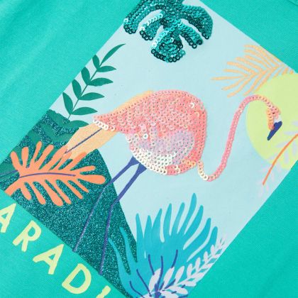 Детска тениска, мента, 140