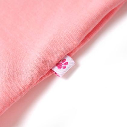 Детска тениска, яркорозова, 128