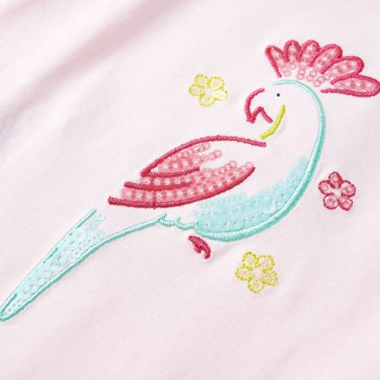 Детски потник, меко розово, 116