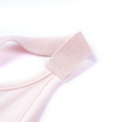 Детски потник, меко розово, 128