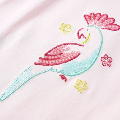 Детски потник, меко розово, 140