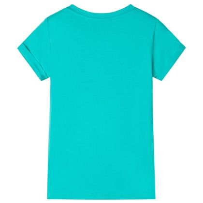 Детска тениска, мента, 128