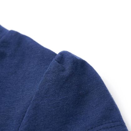 Детска тениска, нейви синьо, 140