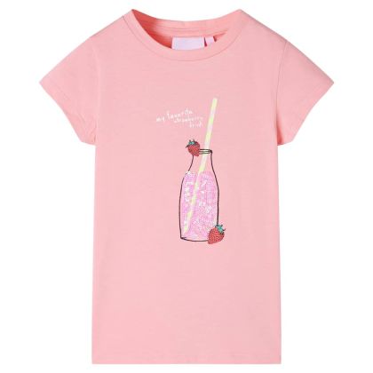 Детска тениска, розова, 104