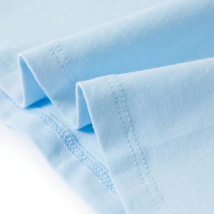 Детска тениска, меко синьо, 128