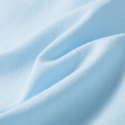 Детска тениска, меко синьо, 140