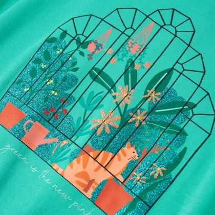 Детска тениска, мента, 116