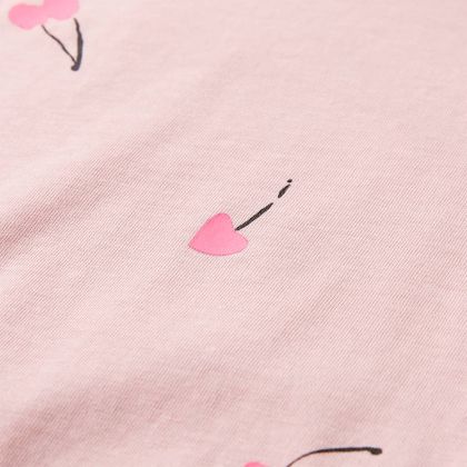 Детска тениска, светлорозово, 140