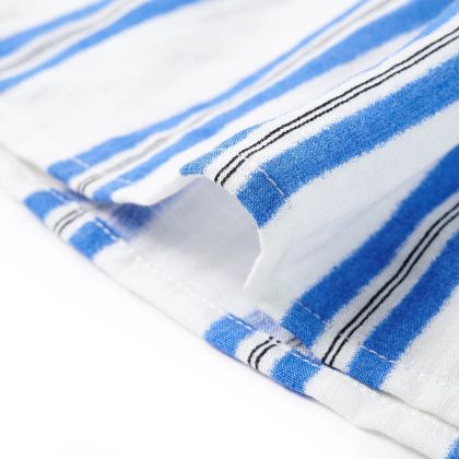 Детска пола, кобалтовосиньо и бяло, 104