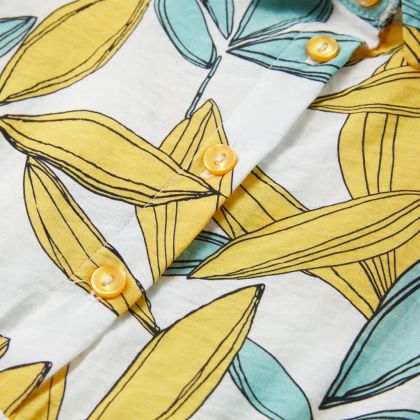 Детска рокля, екрю, 92