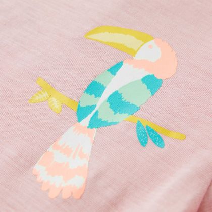 Детска тениска, светлорозова, 92