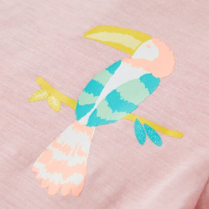 Детска тениска, светлорозово, 128