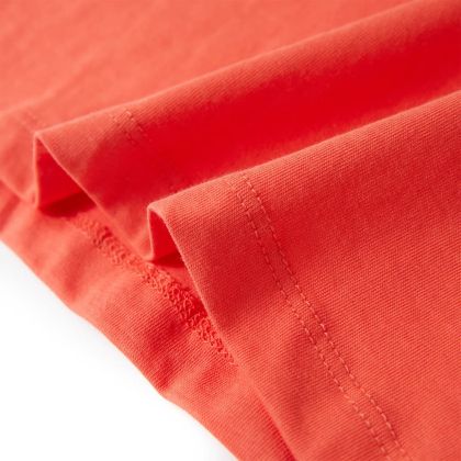 Детска тениска, светлочервена, 128