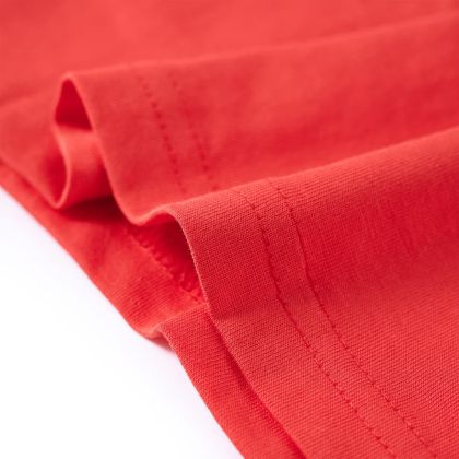 Детска тениска, червена, 128