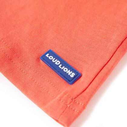 Детска тениска, светлочервена, 116