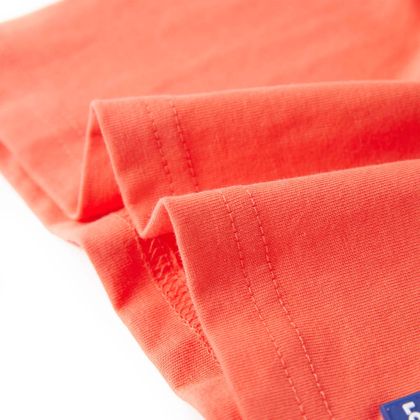 Детска тениска, светлочервена, 128