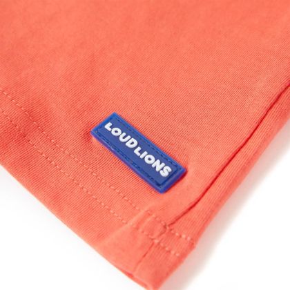 Детска тениска, светлочервена, 140