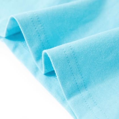 Детска тениска, аква, 128