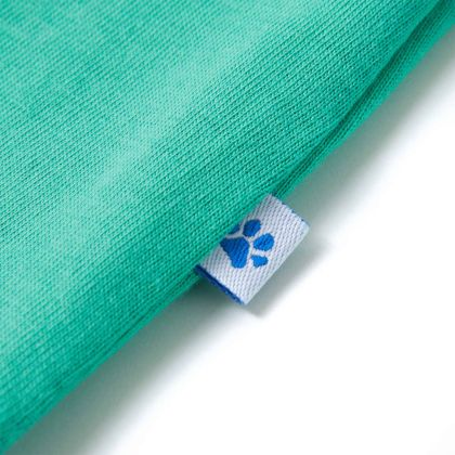 Детска тениска, зелена, 104