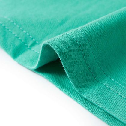 Детска тениска, зелена, 140