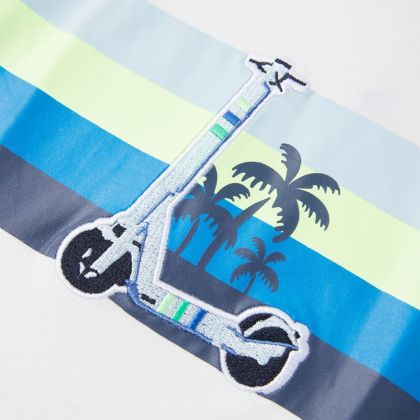 Детска тениска, екрю, 92