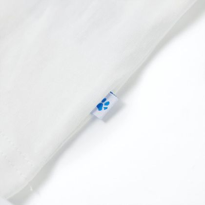 Детска тениска, екрю, 128