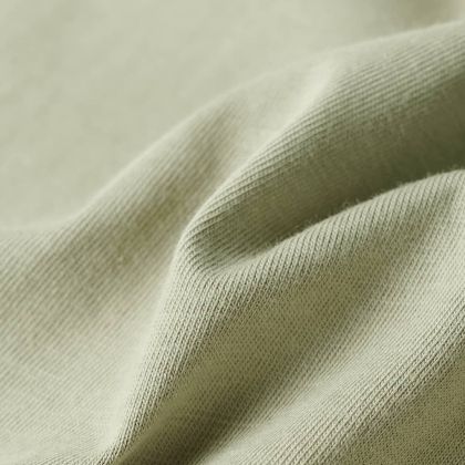 Детска тениска с къс ръкав, светло каки, 92