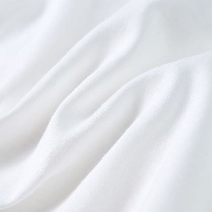 Детска тениска, екрю, 128