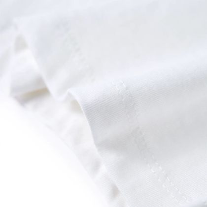 Детска тениска, екрю, 140