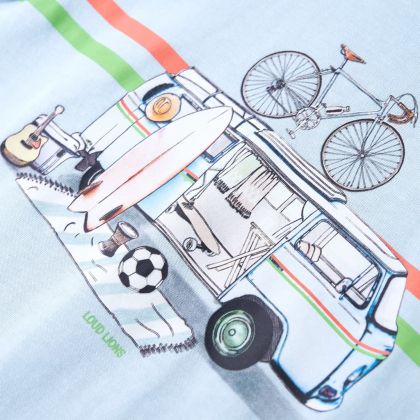 Детска тениска, светлосиня, 104