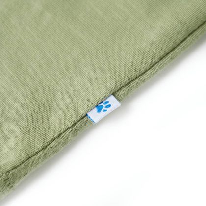 Детска тениска, светло каки, 116