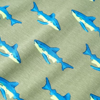 Детска тениска, светло каки, 92