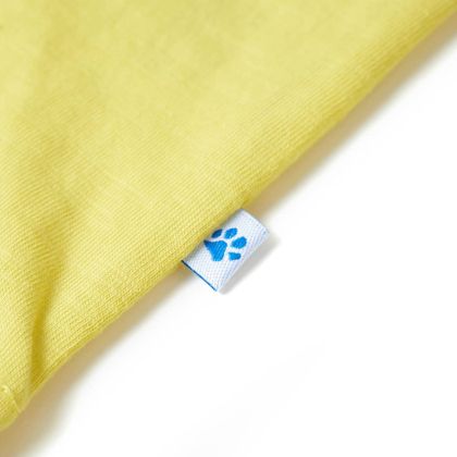 Детска тениска, жълта, 116