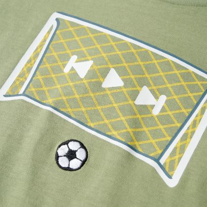 Детска тениска, светло каки, 104