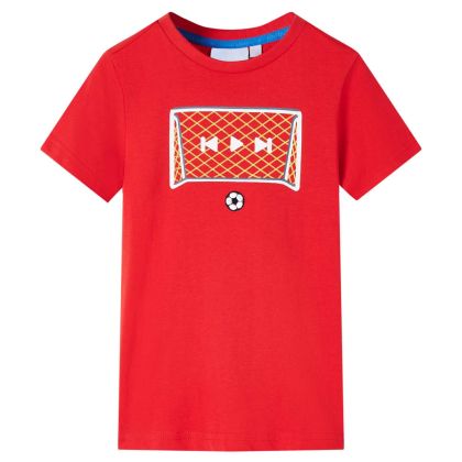 Детска тениска, червена, 104