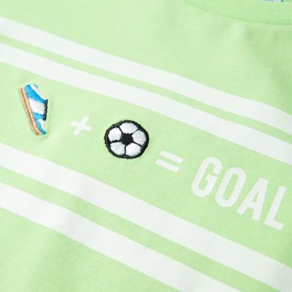 Детска тениска, неоново зелена, 104