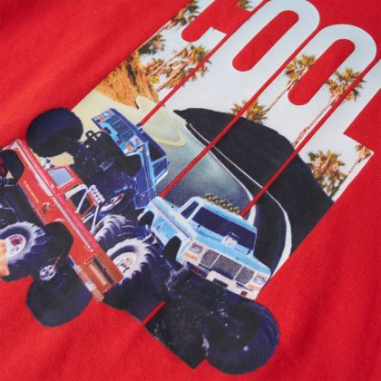 Детска тениска, червена, 92