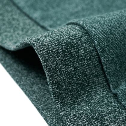 Детски суитшърт, тъмнозелен меланж, 92