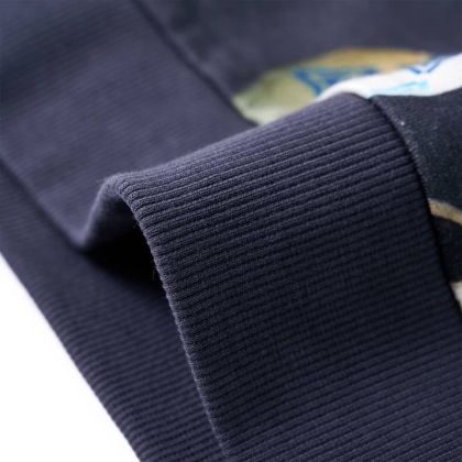 Детски суитшърт, тъмносин, 92