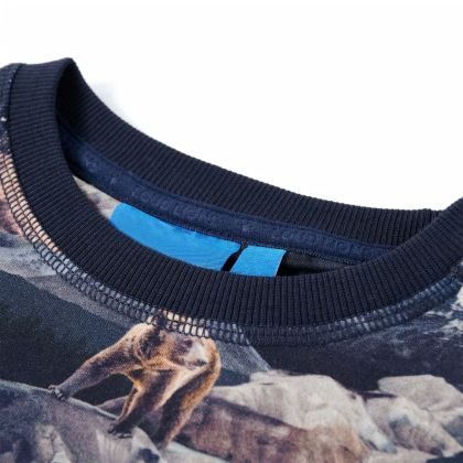 Детски суитшърт, тъмносин, 116