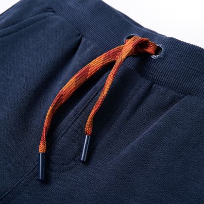 Детски спортен панталон, тъмносин меланж, 92