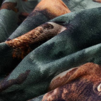 Детски суитшърт, тъмнозелен, 128