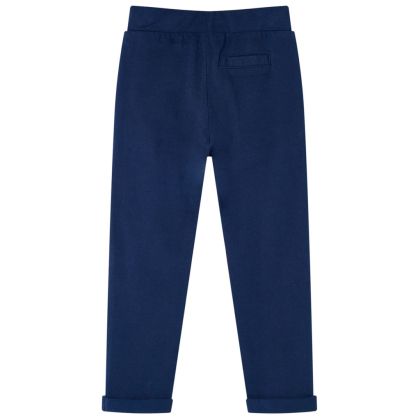 Детски панталони с връв, нейви, 104