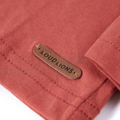 Детска тениска с дълъг ръкав, къна, 116