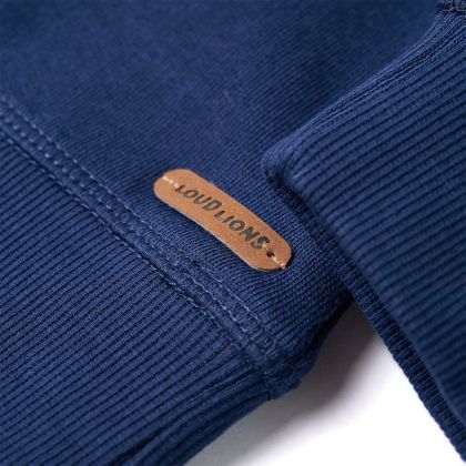 Детски суитшърт, тъмносин, 104