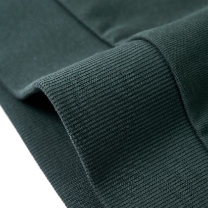 Детски суитшърт, тъмнозелен, 92