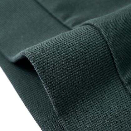 Детски суитшърт, тъмнозелен, 140