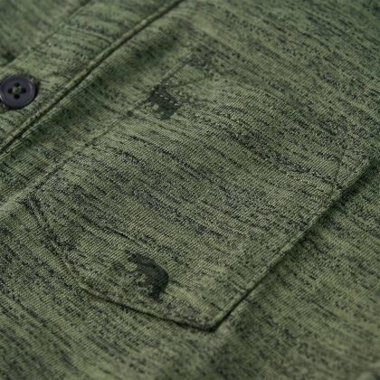 Детска риза, каки меланж, 92