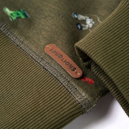 Детски суитшърт, каки, 104