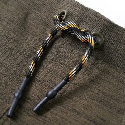 Детски спортен панталон, тъмен каки меланж, 128